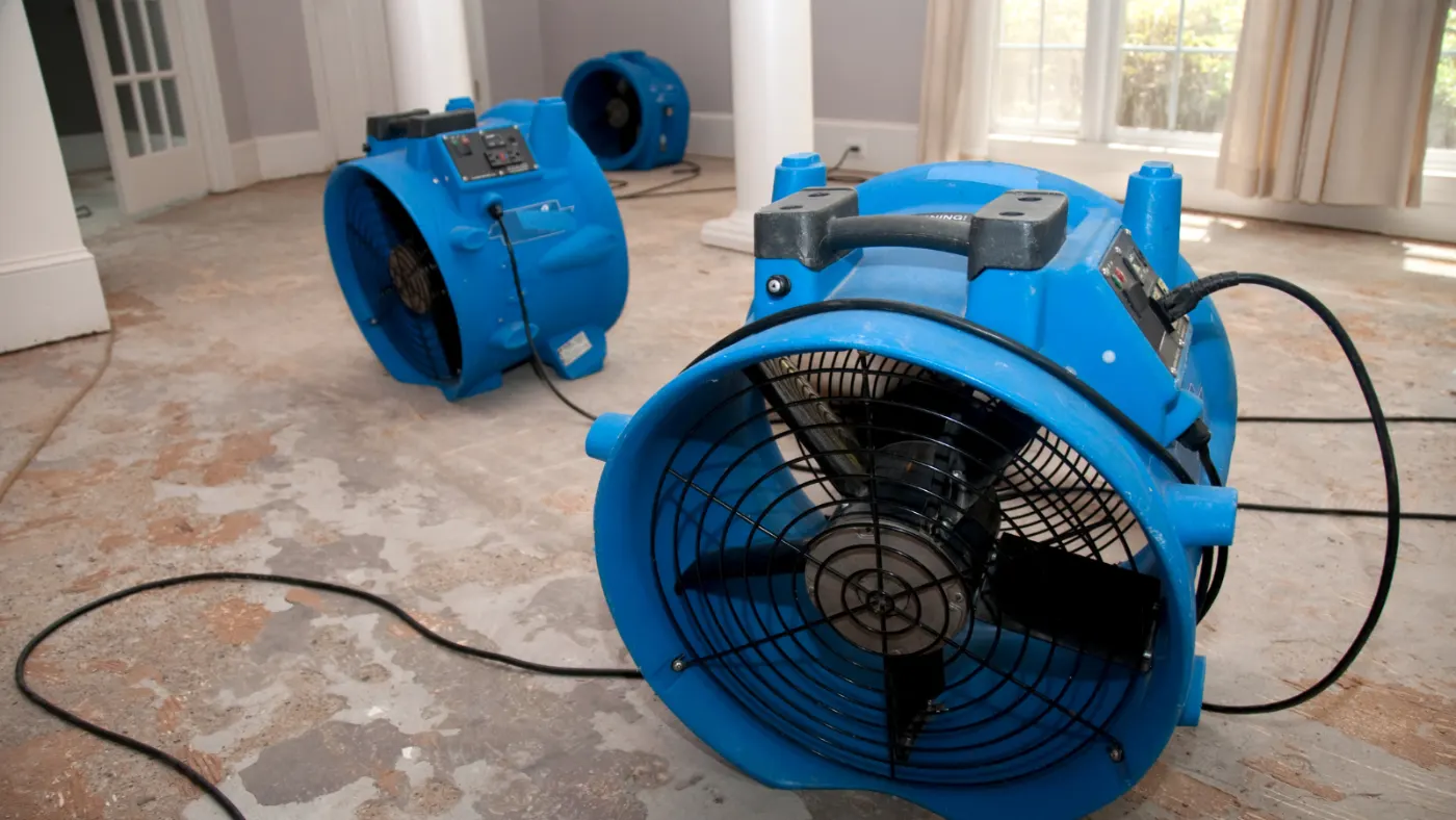 Water damage restoration by Daleville Water Restoration near Anderson, IN